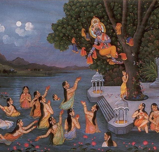Best astrologer in Delhi shares picture of Lord Krishna with his Gopis