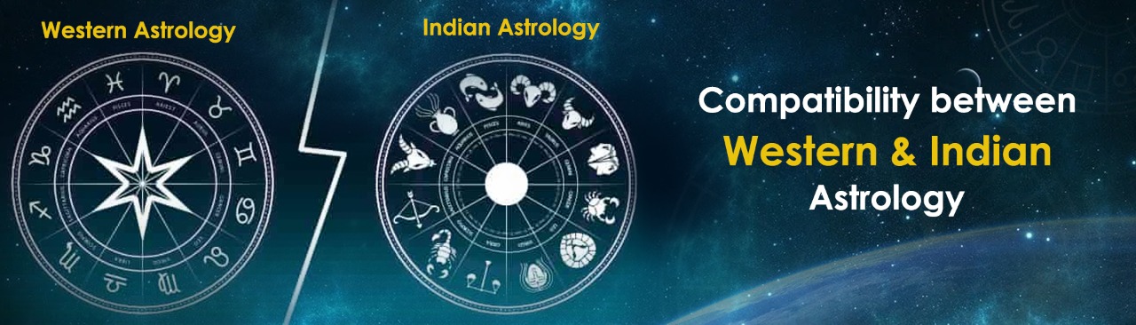 Compatibility between Western and Indian Astrology