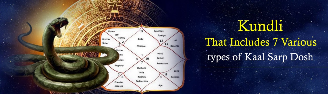Kundli: That Includes 7 Various Types of Kaal Sarp Dosh