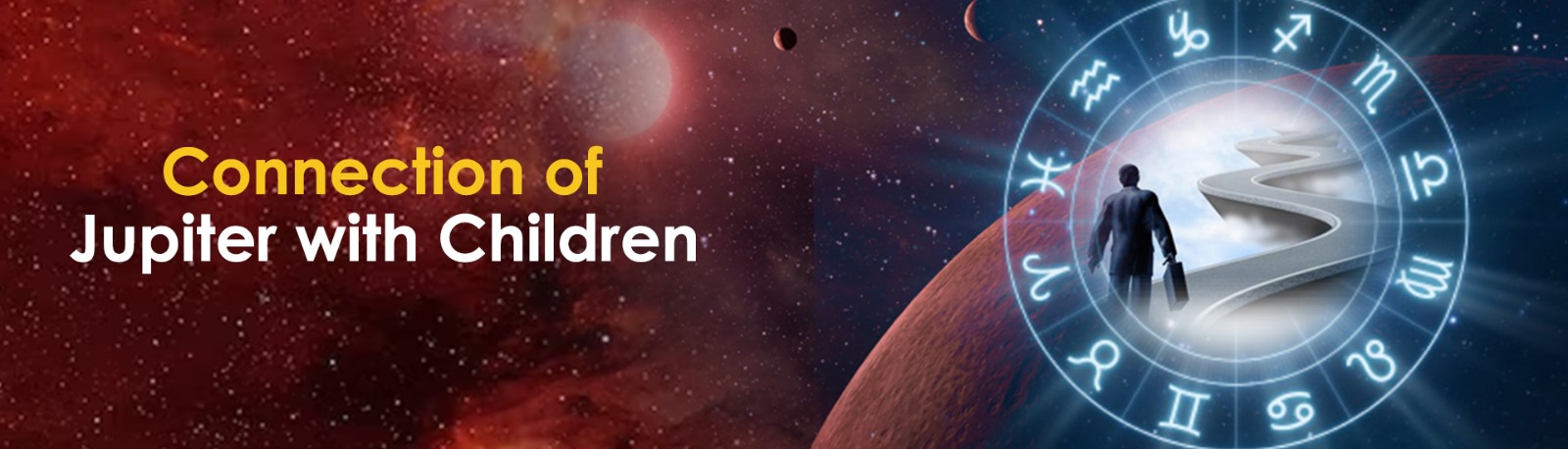 Connection of Jupiter with Children