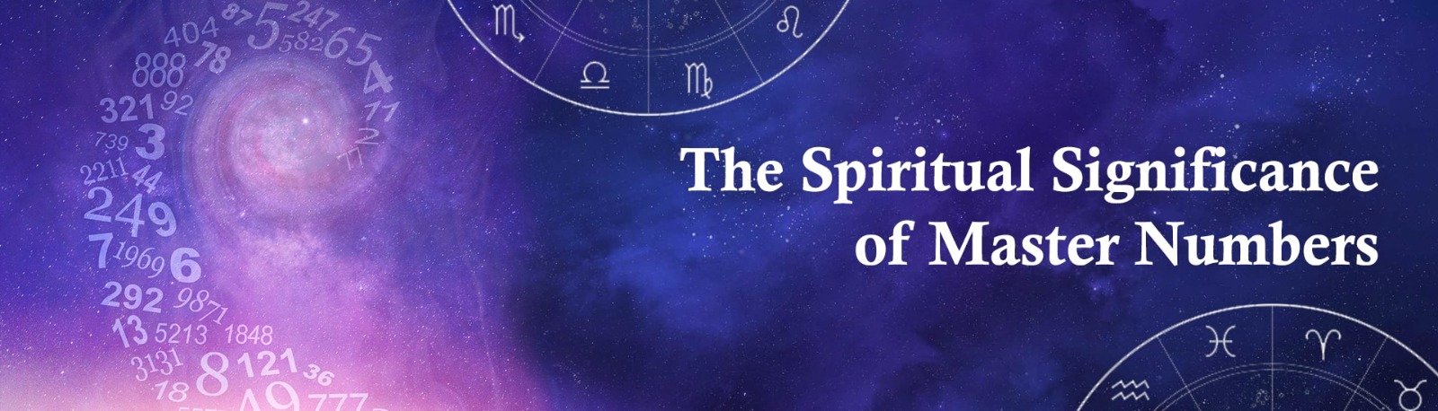 The Spiritual Significance of Master Numbers