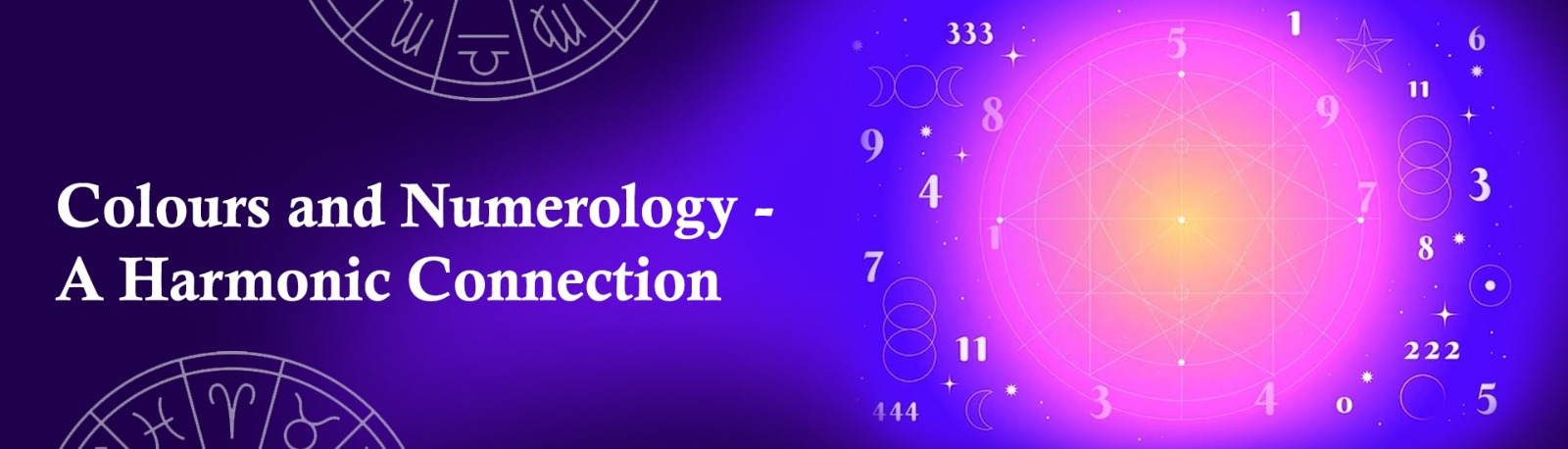 Colours and Numerology: A Harmonic Connection