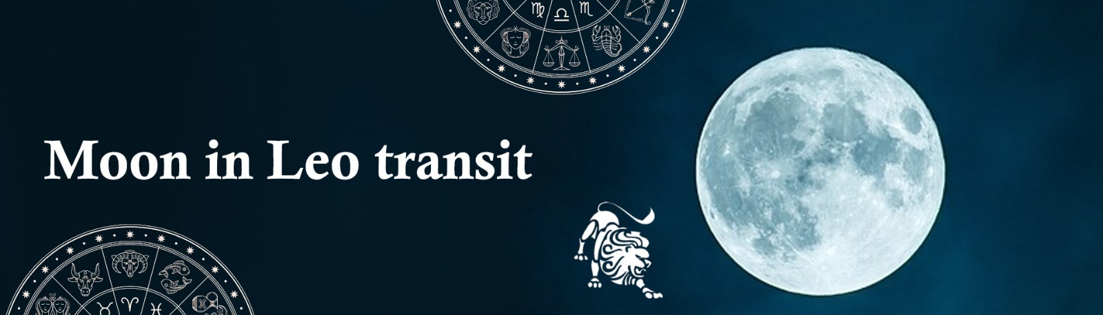 Moon in Leo transit