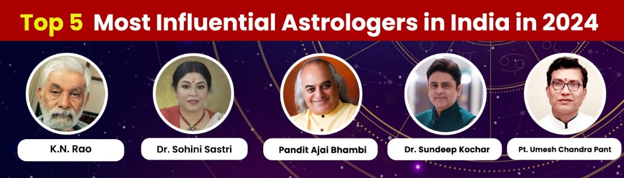 Who are the Top 5 Most Influential Astrologers in India in 2024?
